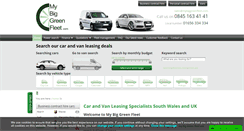 Desktop Screenshot of mybiggreenfleet.com
